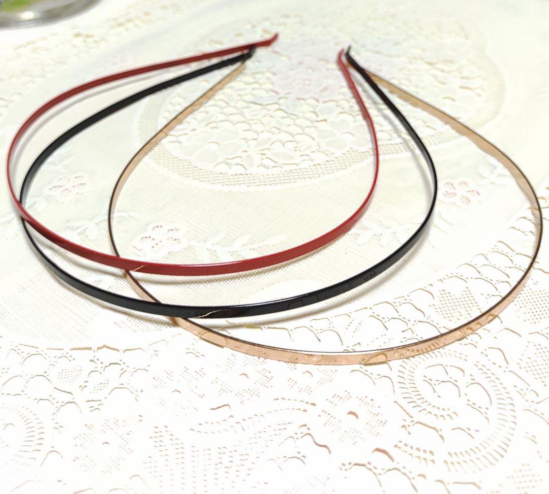 Hairband 3-Color Set ♪ Ultra-Fine Hair Accessory