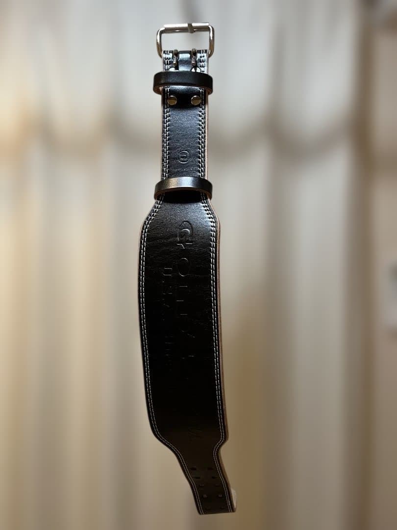 Gold's Gym EX Leather Belt, Size S