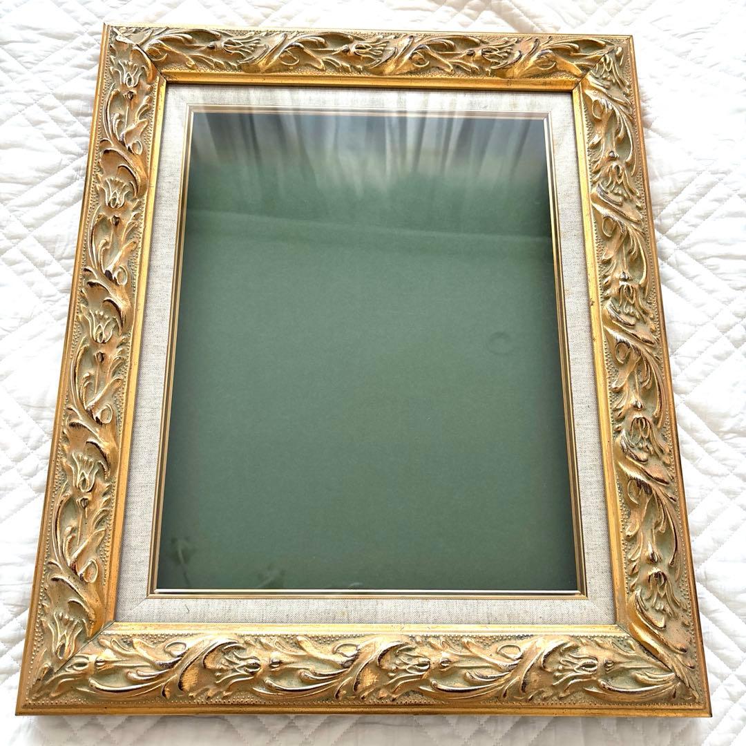 Antique Picture Frame, Gold Oil Painting Frame, Interior Art, Interior Decor