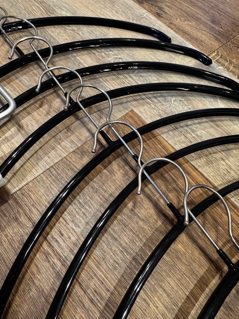 MAWA Non-Slip Hangers + MUJI 3-Tier Aluminum Hanger