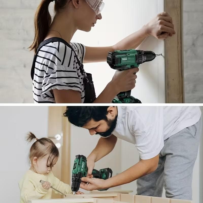【New Unused】KIMO 20V Electric Drill Driver with 1 Battery