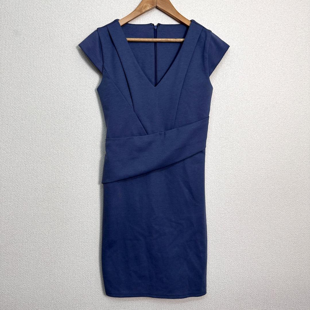 ROYAL PARTY Dress Size 38 Gray Blue B209