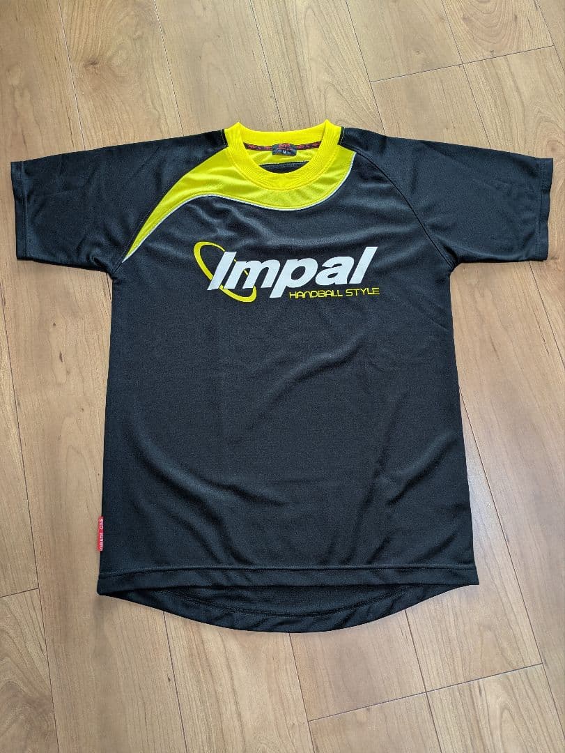 Impal Handball T-Shirt, Size M, Black/Yellow