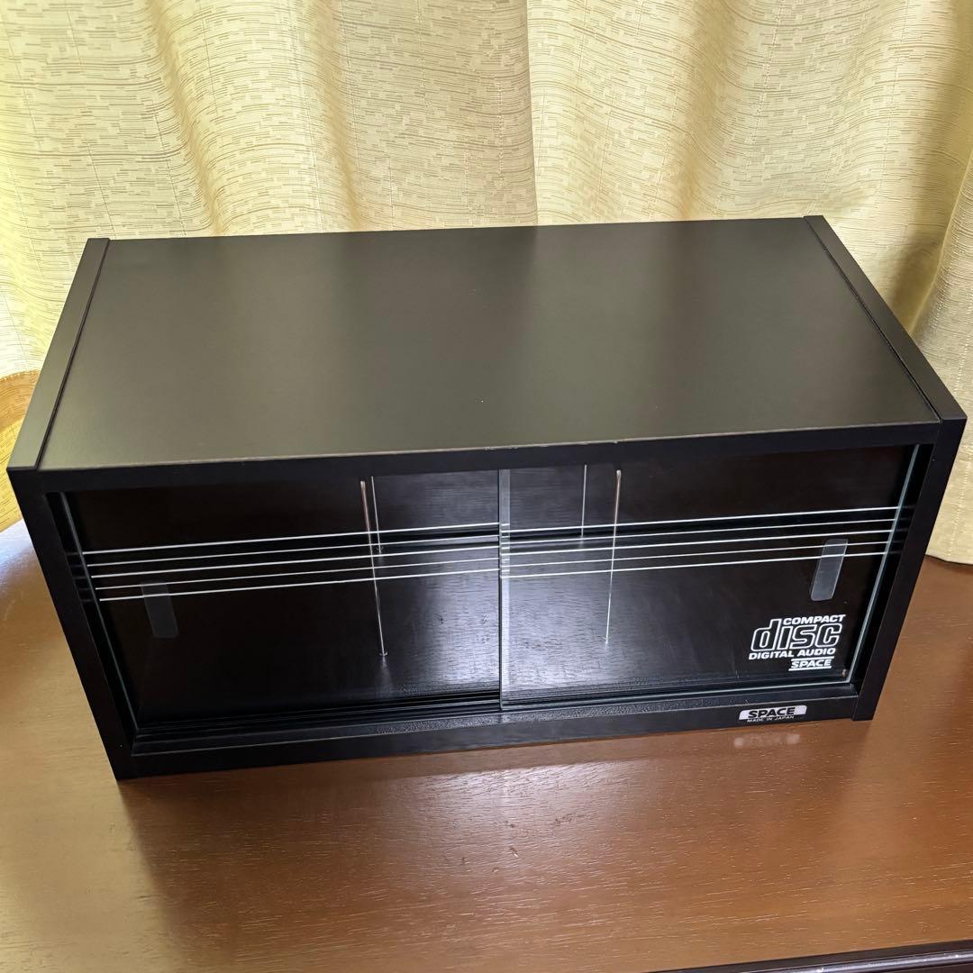 Disc Storage Case, Black, Heisei Retro