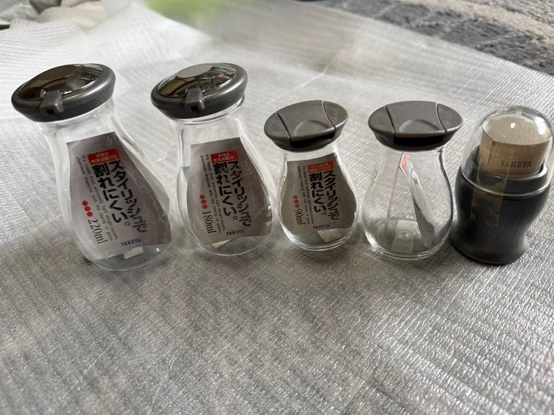 Takeya Soy Sauce Dispenser, Made in Japan, Blue Bistro, Takeya Chemical, Seasoning Container Set