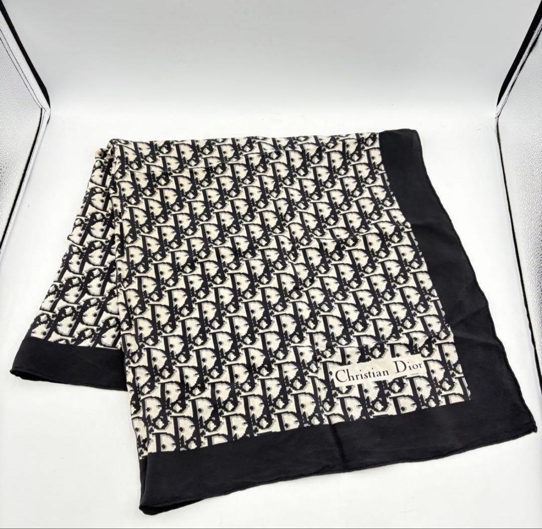 Christian Dior Scarf Trotter Silk Monogram Final Price Reduction