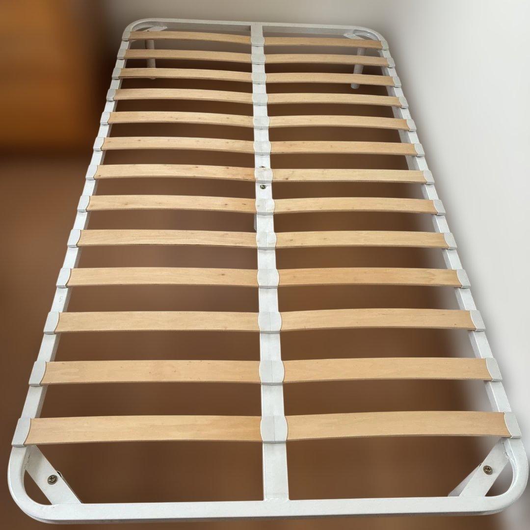 Single Bed Frame White