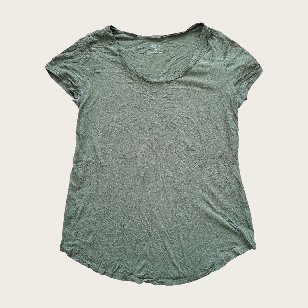 Motherhood Maternity Short-Sleeve T-Shirt Green M