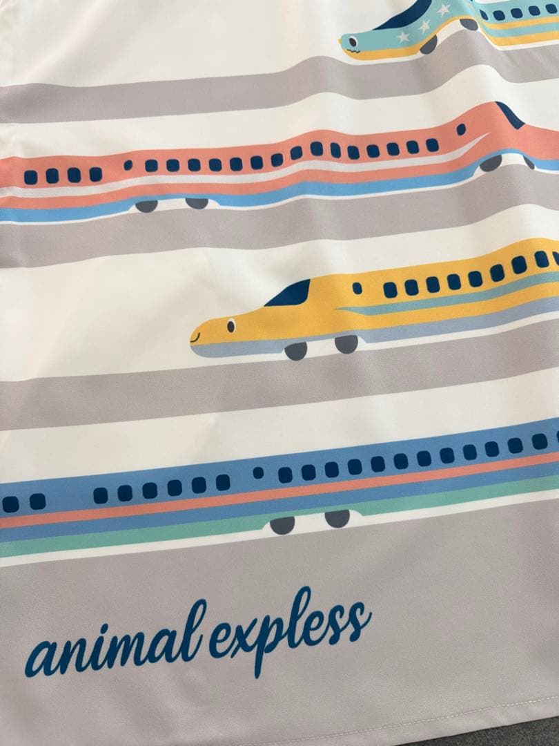New! Lovely Teacher Colorful Shinkansen (Bullet Train) Childcare Apron