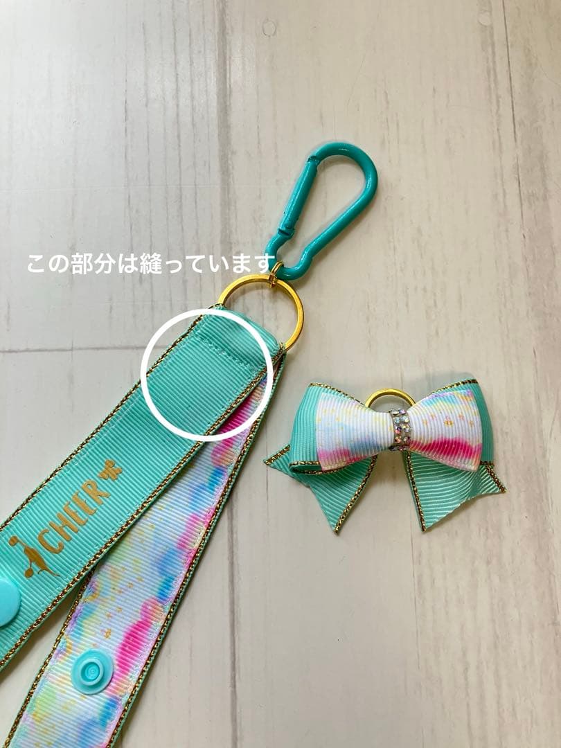 Cheer Pom-Pom Holder (with removable ribbon) Handmade item ⚠️Slightly imperfect