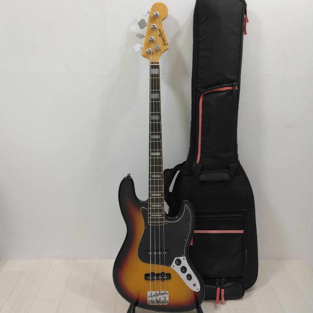 GrassRoots Block Inlay Jazz Bass Used As-Is