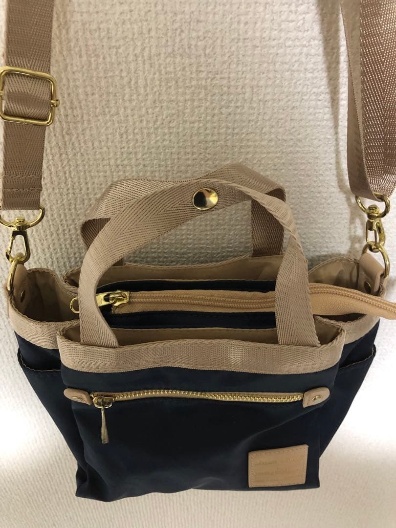 Mini 2-Way Bag - Navy