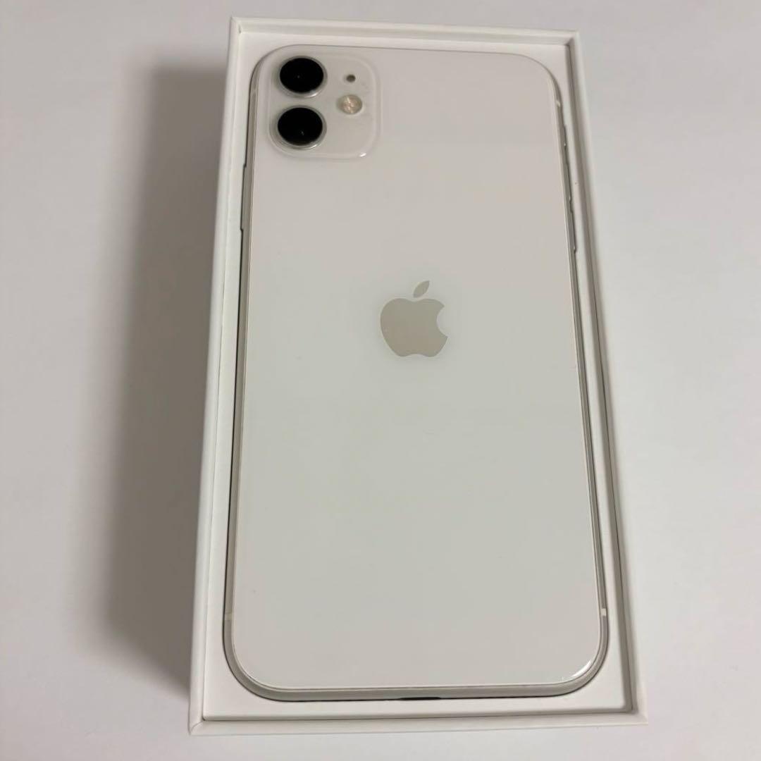 iPhone 11 White, 100% Battery, 128GB, SIM-Free