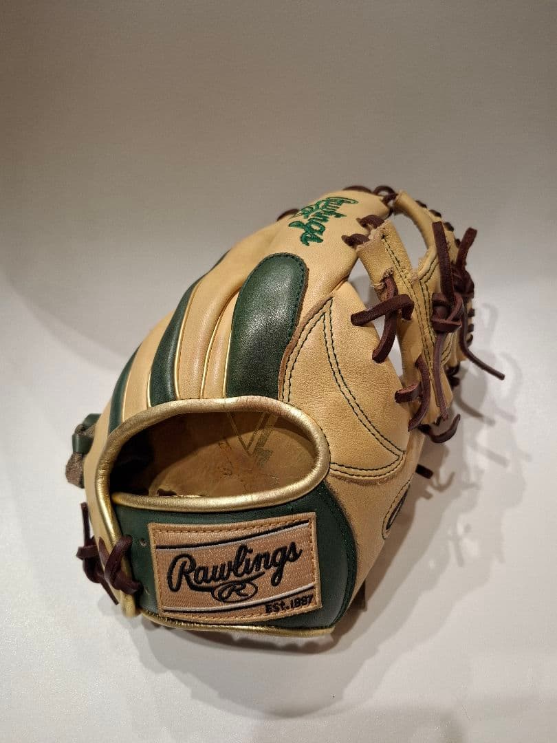【Ready to Use】Rawlings Infield Glove, Soft Ball Use