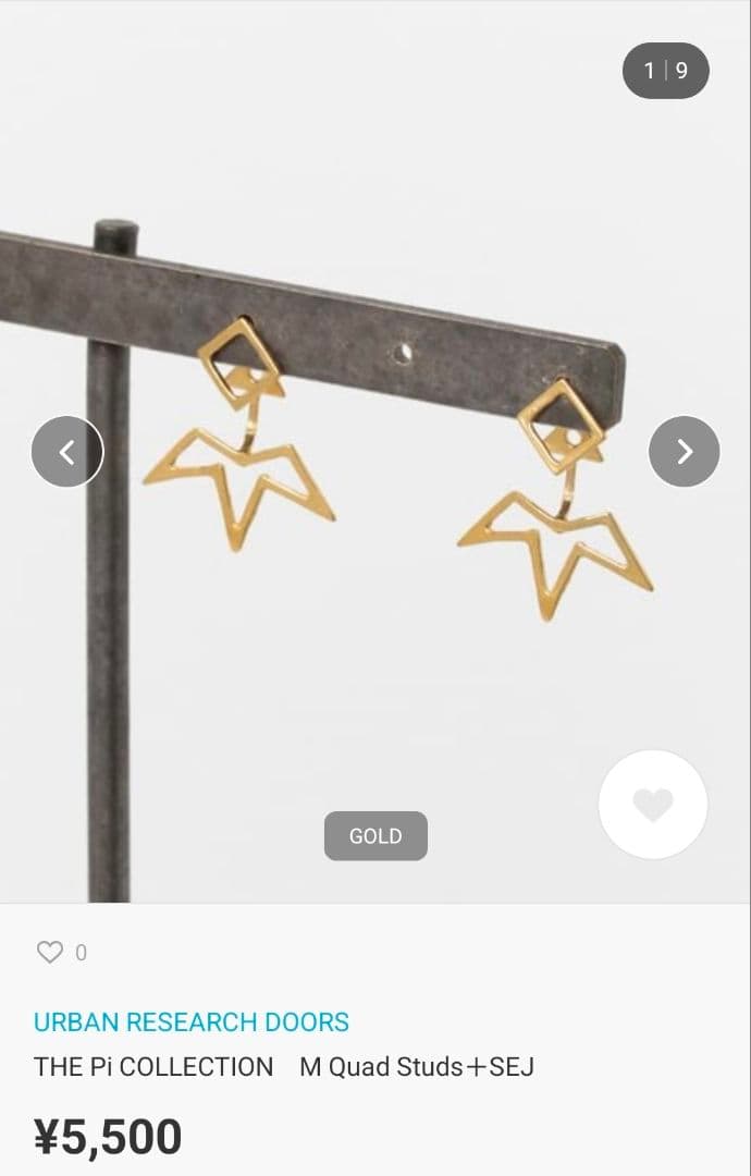 THE Pi COLLECTION M Quad Studs+SEJ