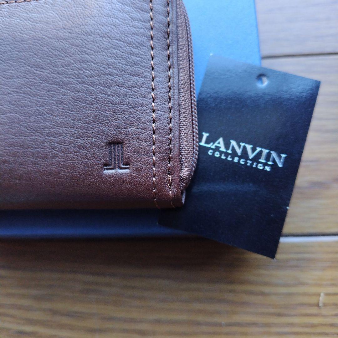 LANVIN Brown Leather Wallet