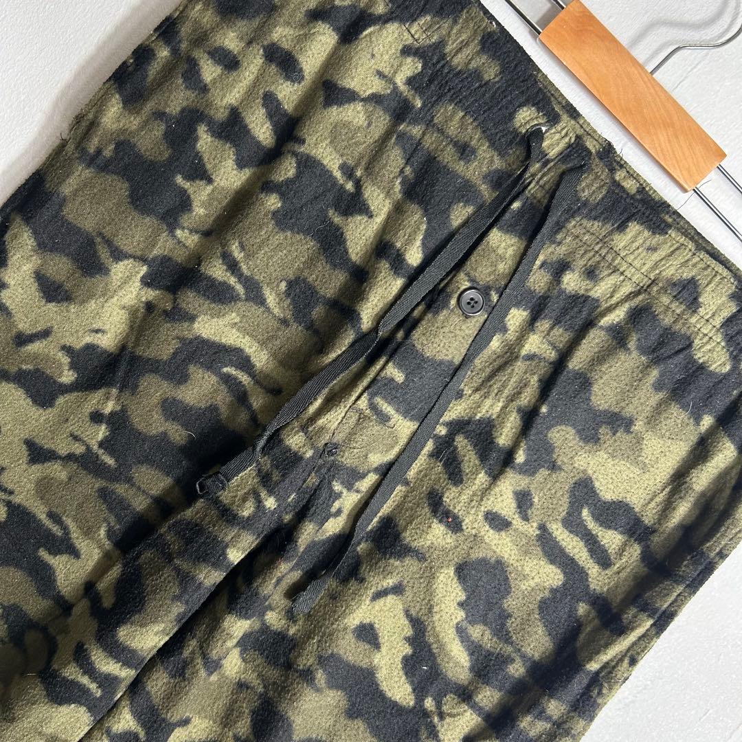 Faded Glory Camouflage Fleece Pants M Camo Easy Pants Used Clothing