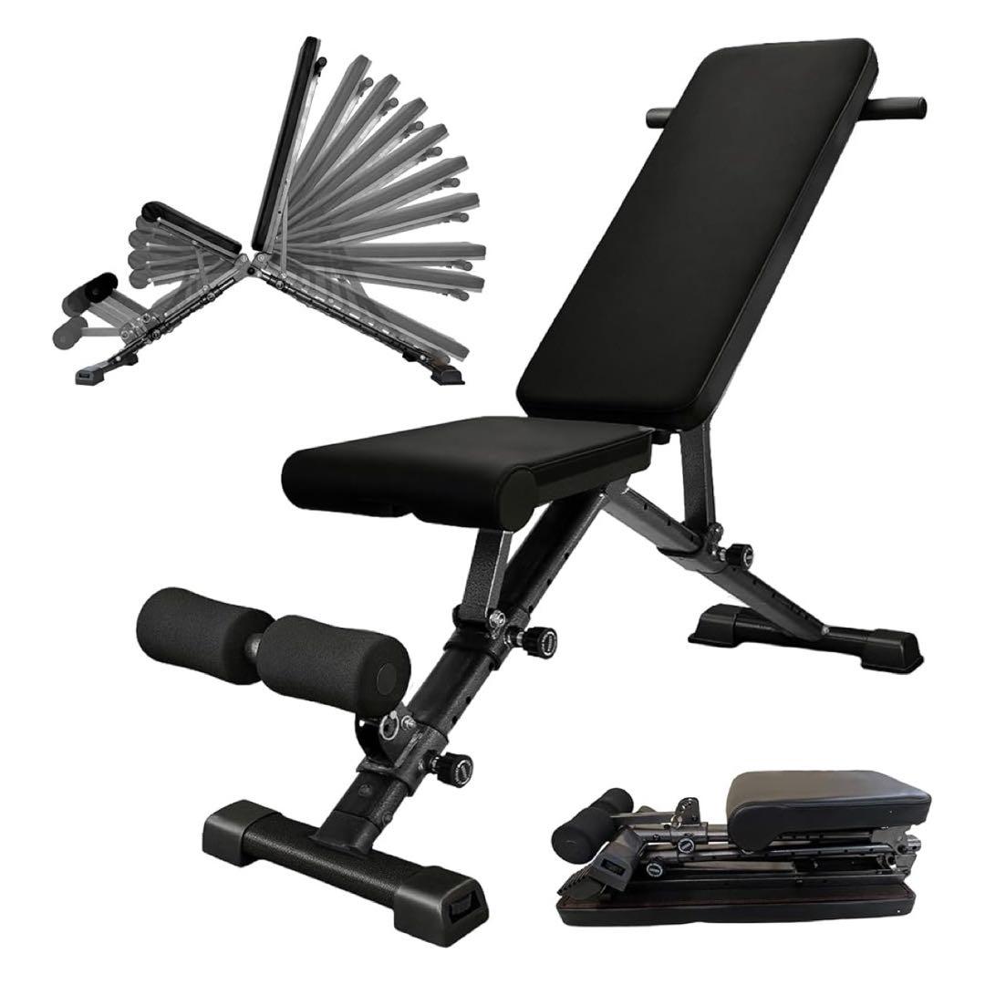 BARWING Folding Bench Press Training Bench Muscle Training