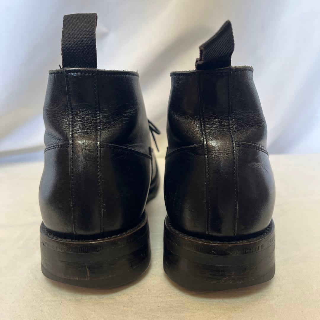 PRADA Straight Tip Cap Toe Leather Shoes 28-28.5cm