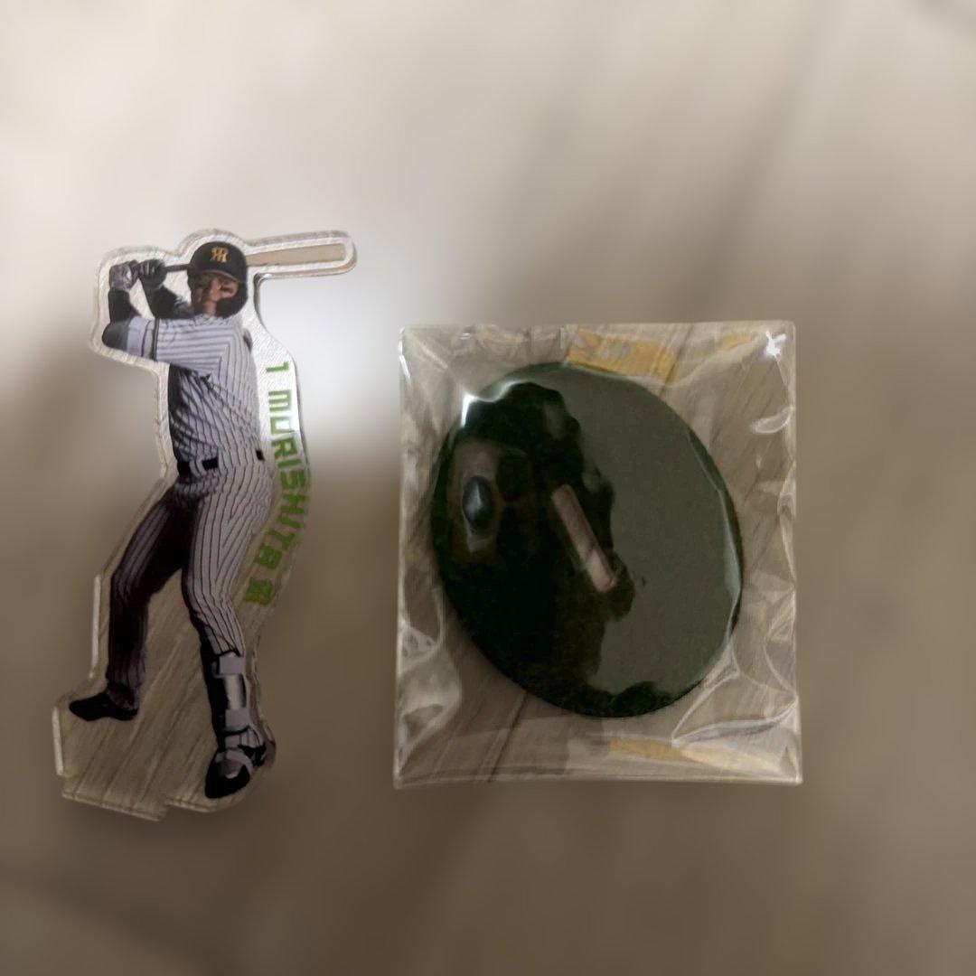 Hanshin Tigers Morishita Player Secret Lawn Acrylic Stand