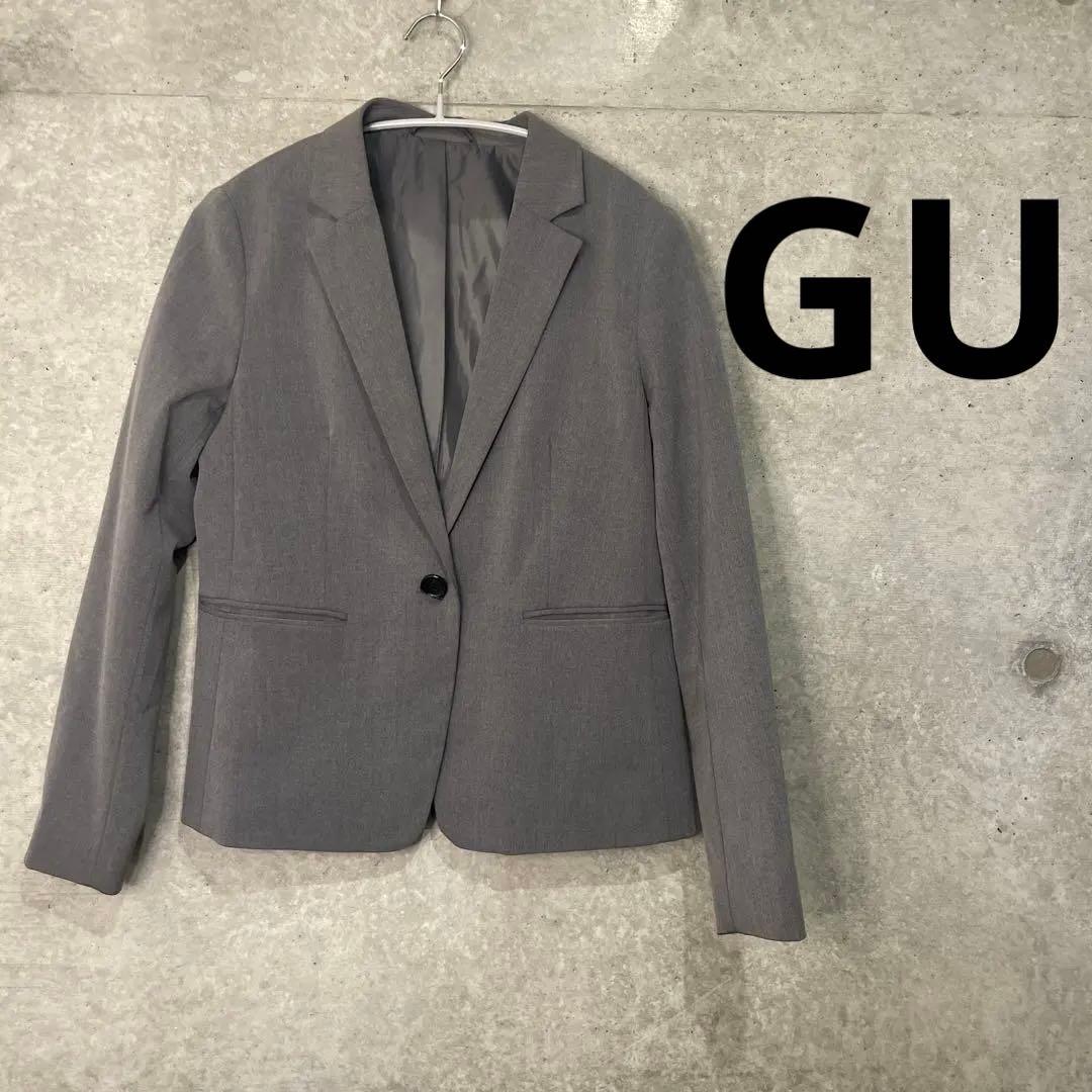 GU Gray Business Jacket Office