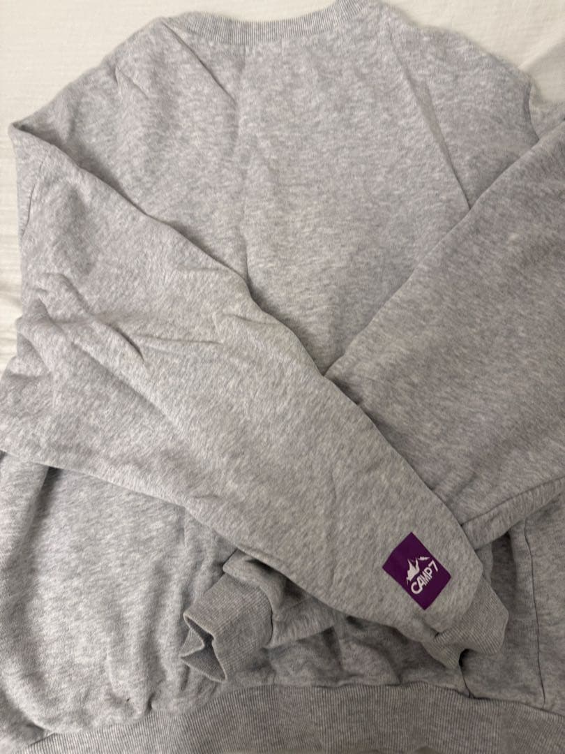 CAMP7 Gray Sweatshirt M