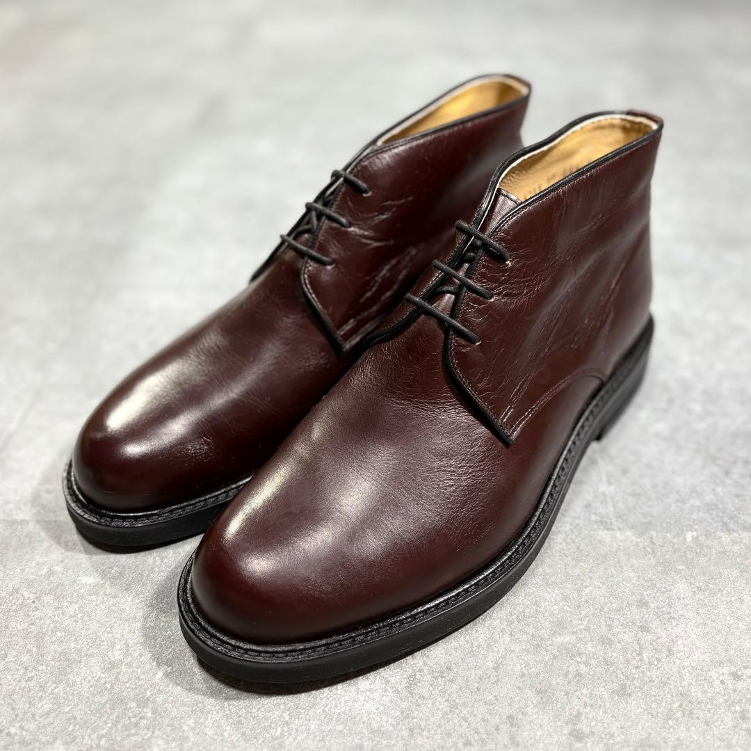 Excellent Condition: Made in Japan Florsheim Leather Chukka Boots, 25.5cm