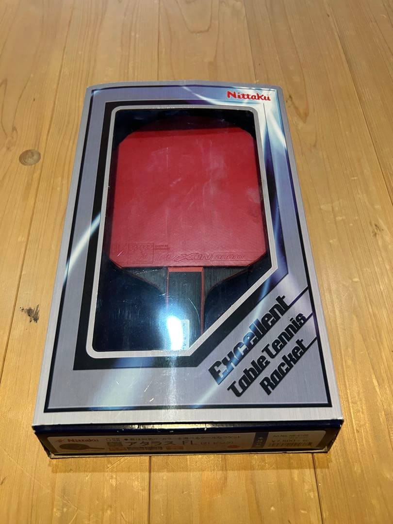 Nittaku PLAXON Table Tennis Paddle Red