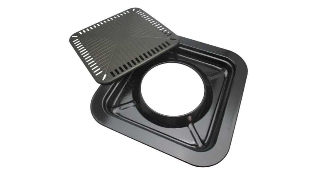 Yakiniku Plate, Square, MR-7386, 32x32cm