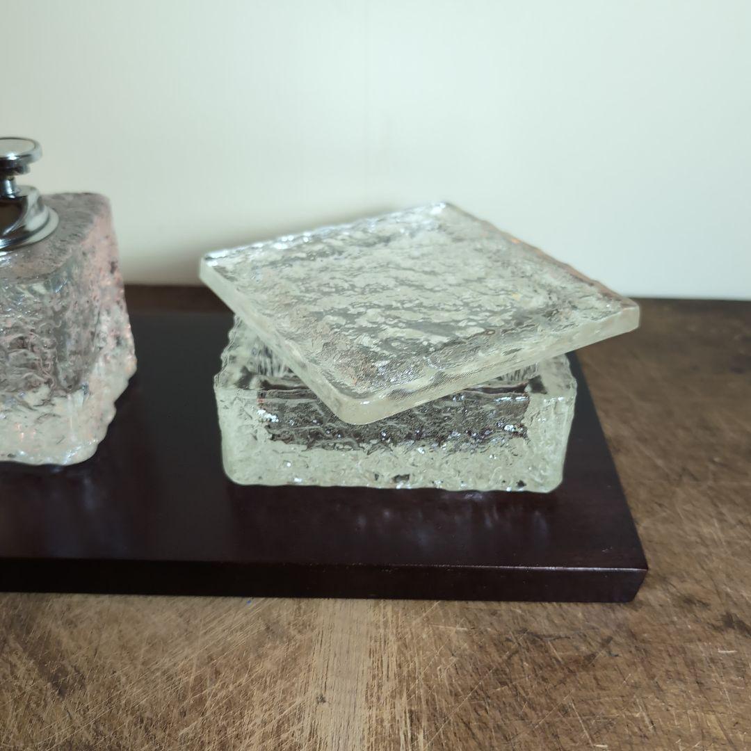 New, unused Maruman tabletop lighter, cigarette case, and ashtray set.