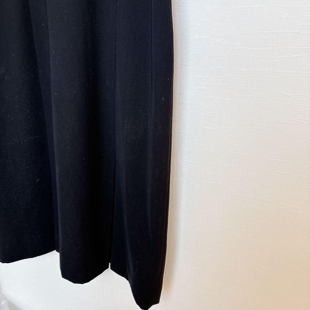 [Defective] Size 13 Black Formal Dress, Mourning Attire, Funeral Wear, 5/6 Sleeve, Knee Length