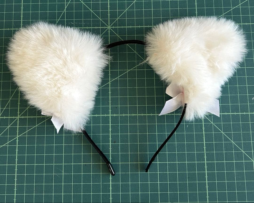 【2-Piece Set】Cat Ear Headband and Paw Gloves - Sports Festival, School Festival