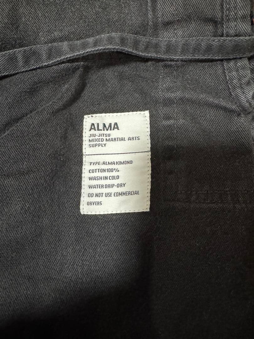 ALMA Black A2 Jiu Jitsu Gi Set (Top & Bottom)