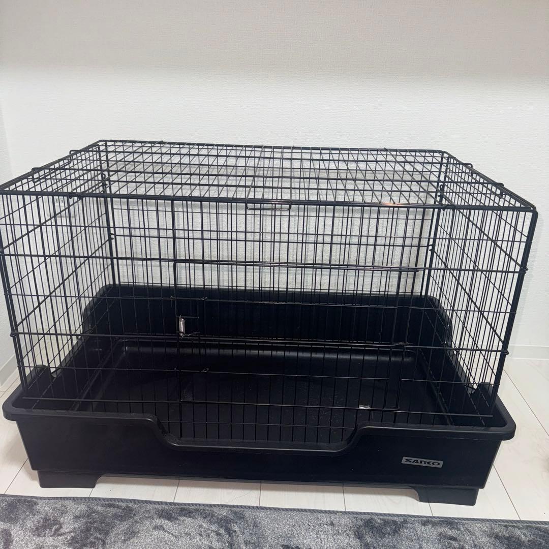 WILD HOME Cage Approx. 80cm Black