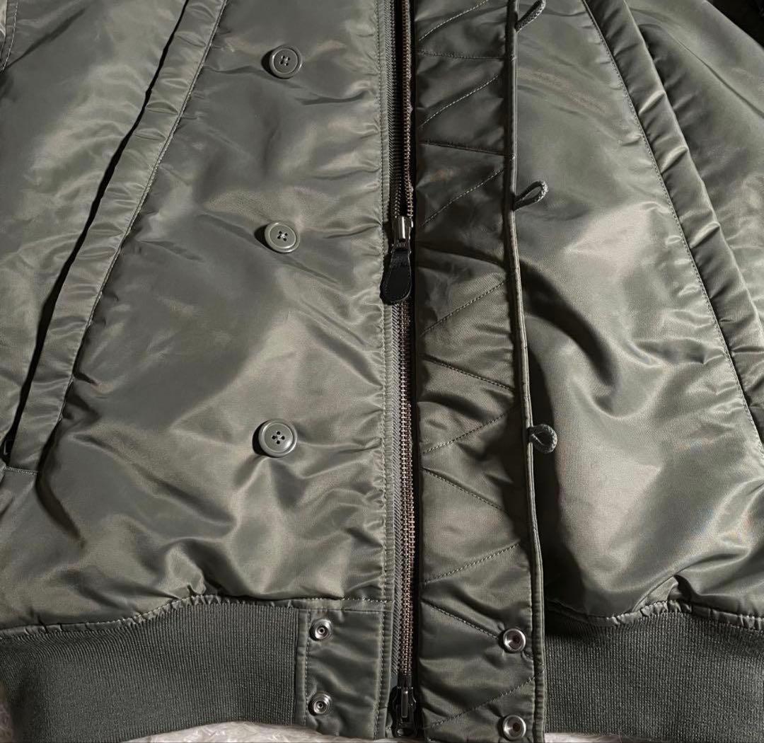 BEAMS Flight Jacket Nylon N-2B 20FW