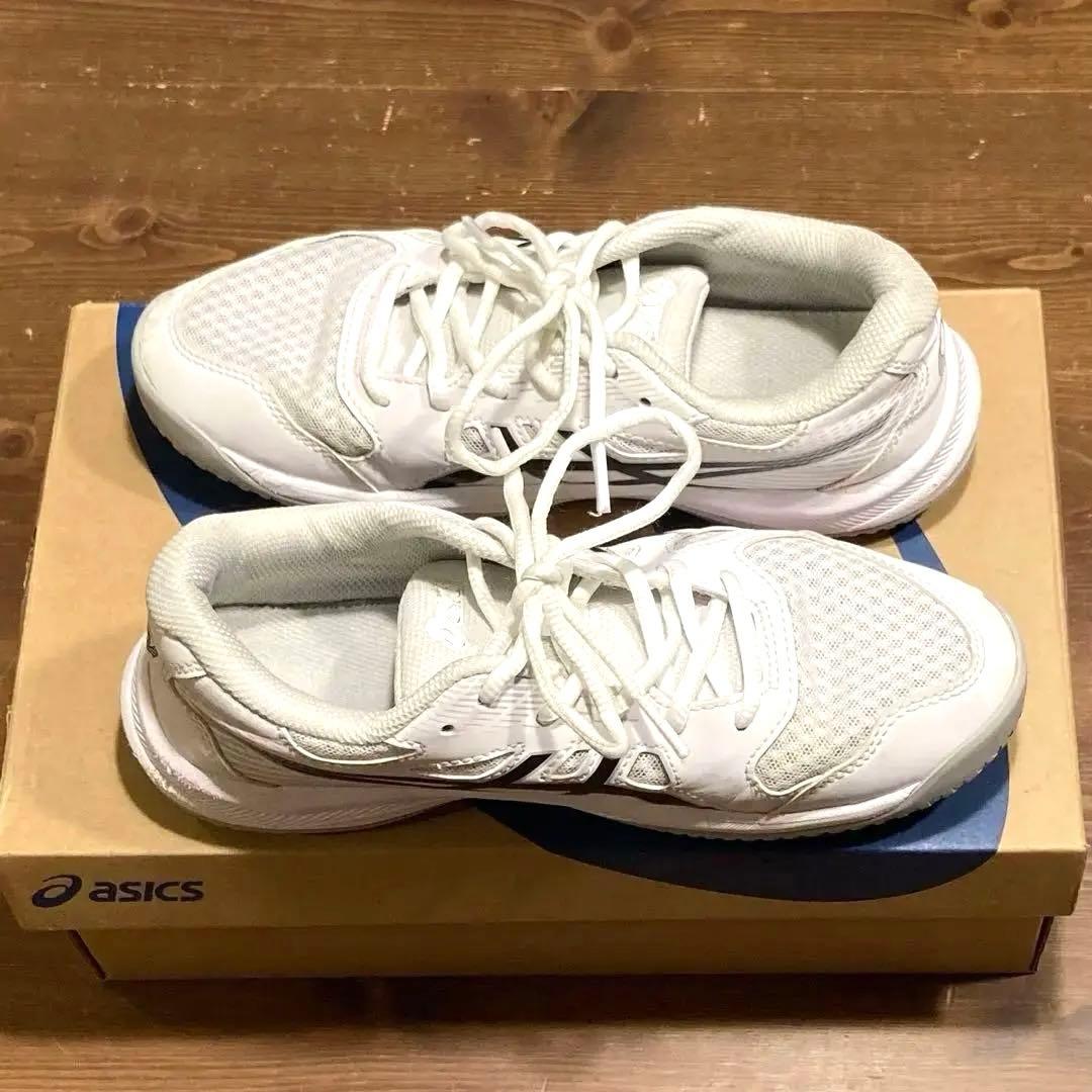 【Excellent Condition】asics UPCOURT 6 Volleyball Shoes 23.0cm ♬