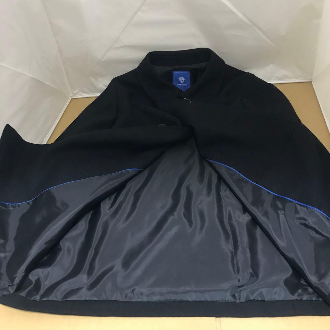 BEAMS School Coat P-Coat Navy