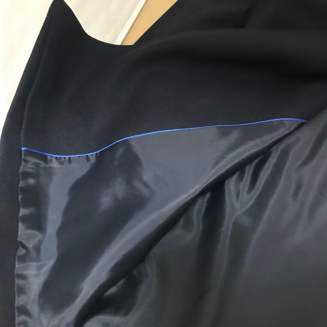 BEAMS School Coat P-Coat Navy