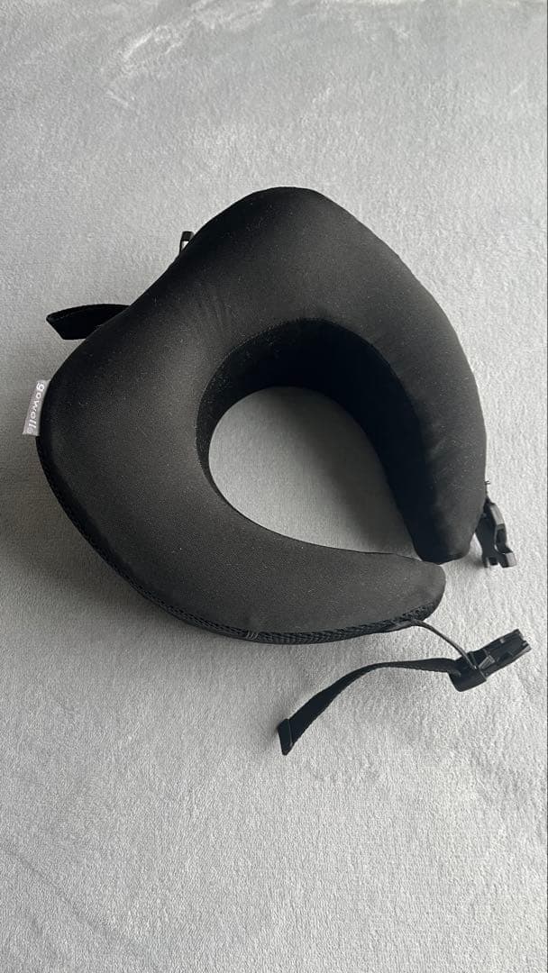 【Travel Neck Pillow】Gowell Low-Resilience Pillow Karu-Racoon