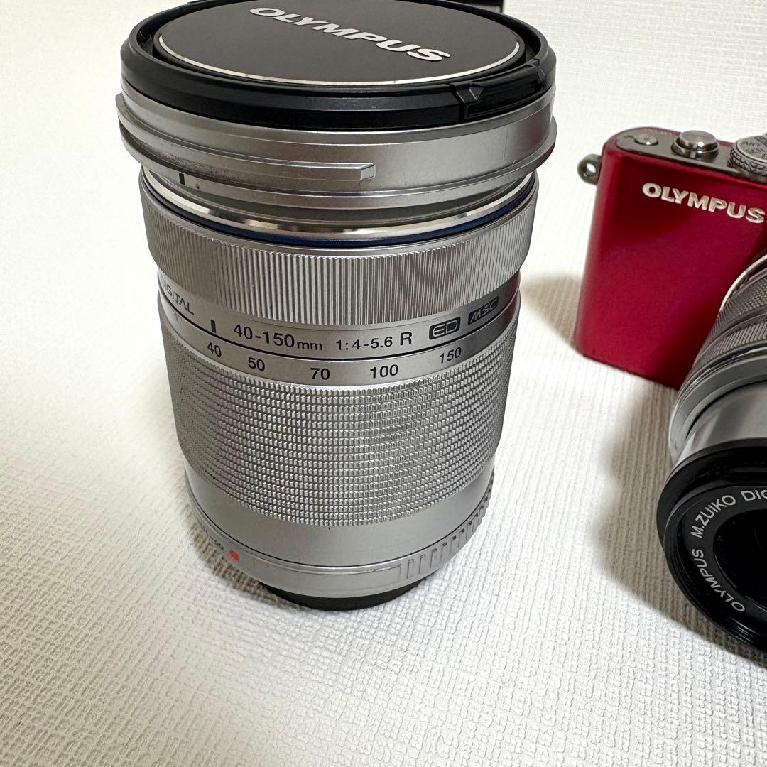 【OLYMPUS】 PEN Lite E-PL3 【Includes 2 Lenses & Strap】