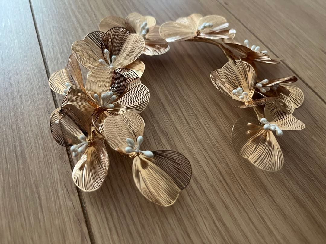 Wedding Headpiece Accessory Gold