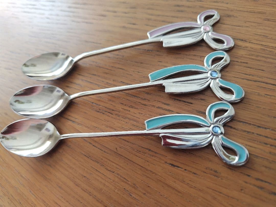 Afternoon Tea 3-Piece Set Teaspoon Ribbon