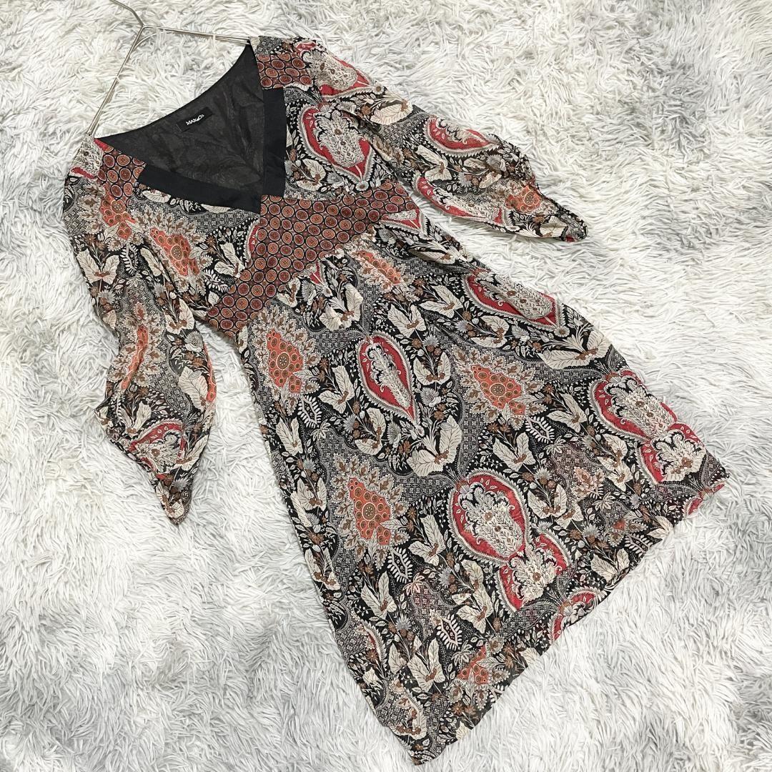 MAX&Co. [S] Paisley Pattern Sheer Dress