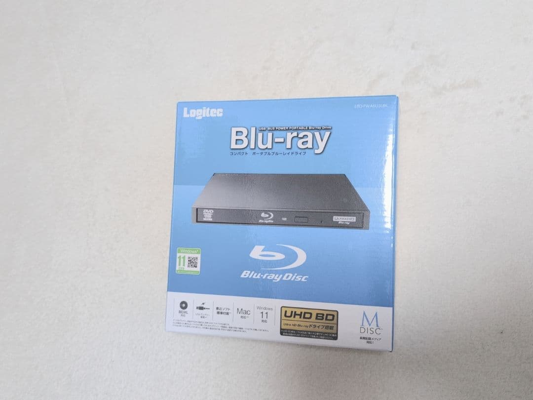 ※For Night Air Only※ Logitec UHD BD Compatible Blu-ray Drive