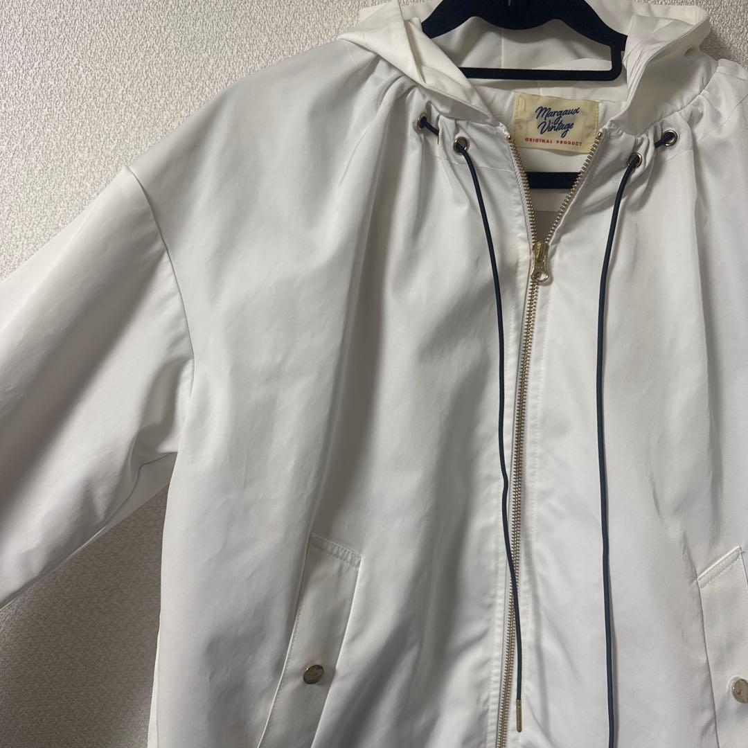 white hooded