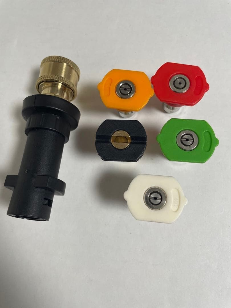 Spray Tip 5-Piece Gun Adapter Set for Karcher High-Pressure Washer Nozzle Tip