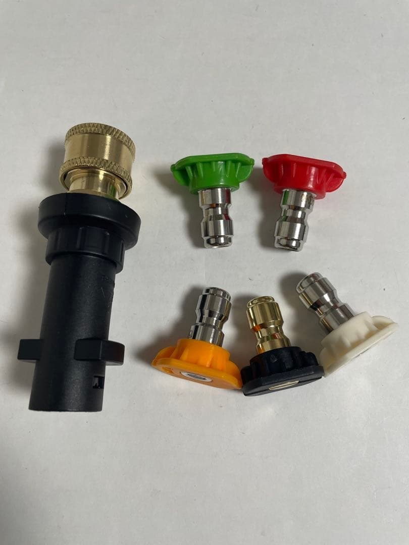Spray Tip 5-Piece Gun Adapter Set for Karcher High-Pressure Washer Nozzle Tip