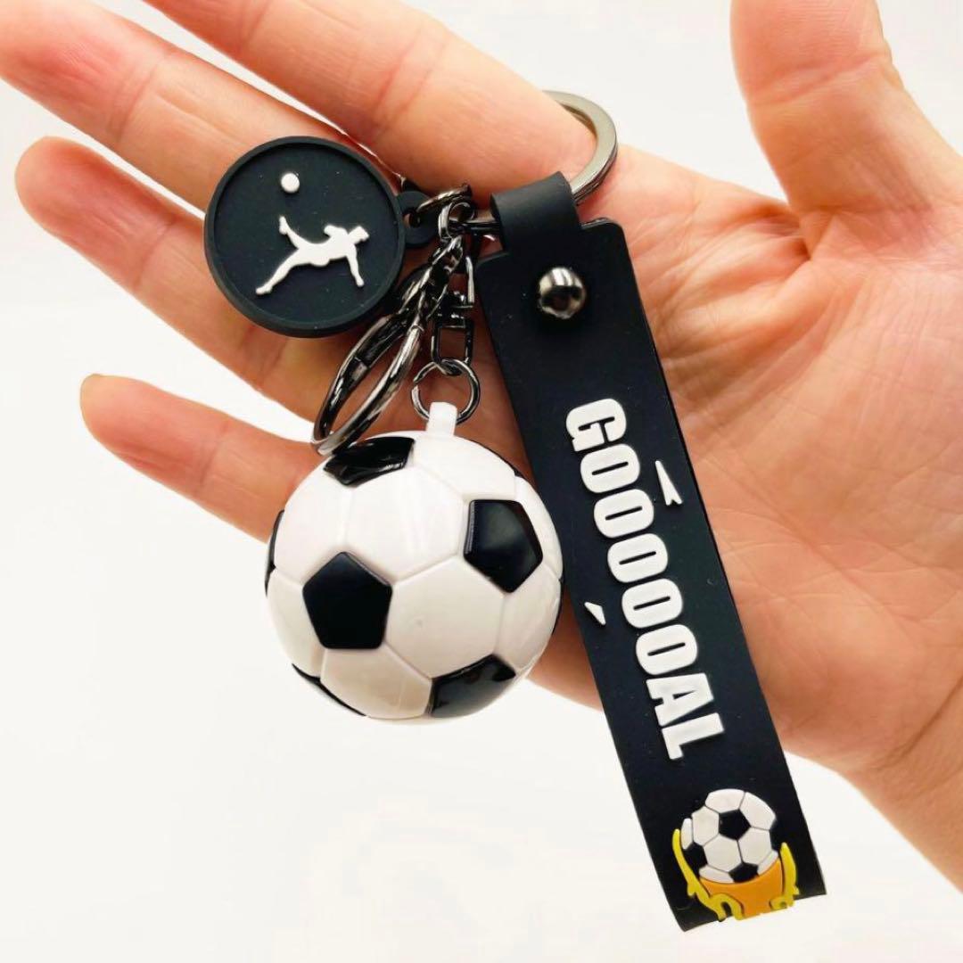 Soccer Keychain - New, Unused - Keyring Strap - Soccer