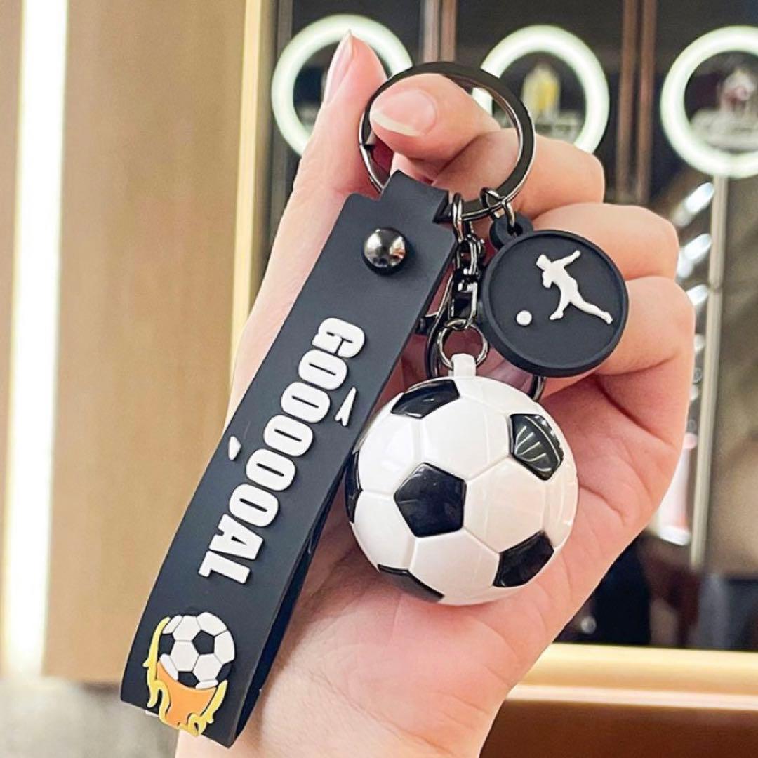 Soccer Keychain - New, Unused - Keyring Strap - Soccer