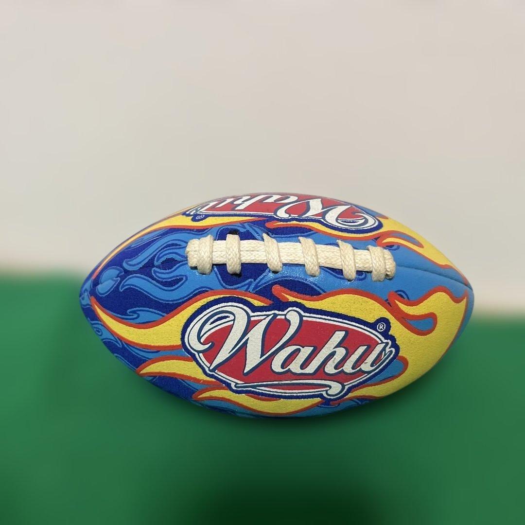 Wahu Rugby Ball Flame Pattern - Souvenir from Australia